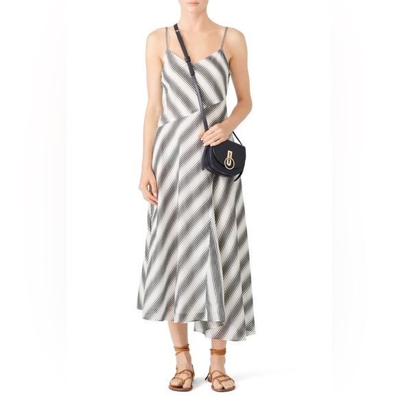 Theory Spaghetti Day Dress Size 8 - Picture 2 of 12